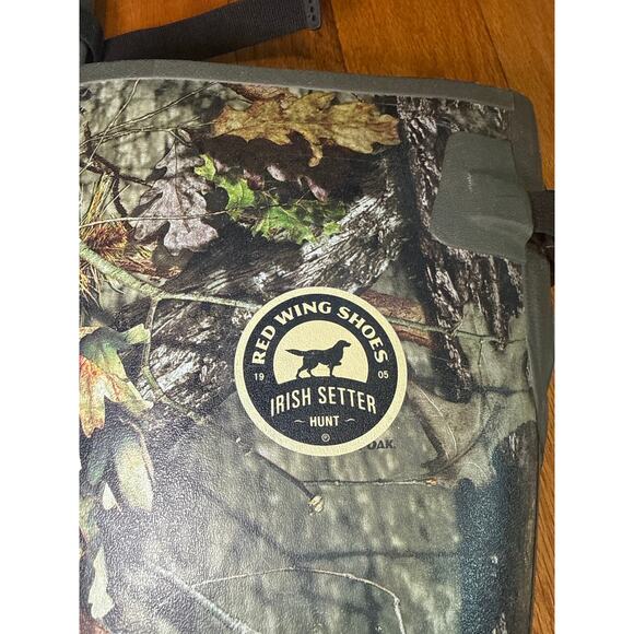 Irish Setter Red Wing Hunting Boots Mens Sz 8 Mossy Oak Camo ScentBan 4880 main image 4